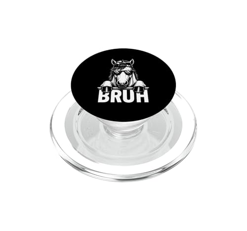 Bruh Cool Horse Gafas de sol divertidas para evitar caídas