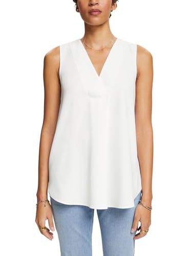 Bluse mit V-Ausschnitt Frau Esprit