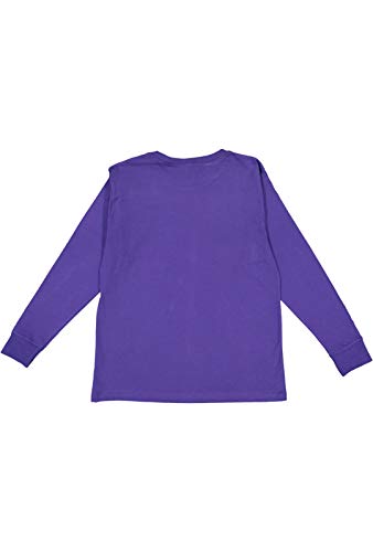 LAT Youth 100% Cotton Jersey Crew Neck Long Sleeve Tee (6201)2