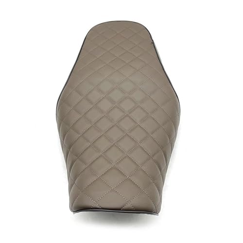 Cojín de asiento para Honda GB350 que elimina la fatiga en ruta con ergonomía retro marrón 5