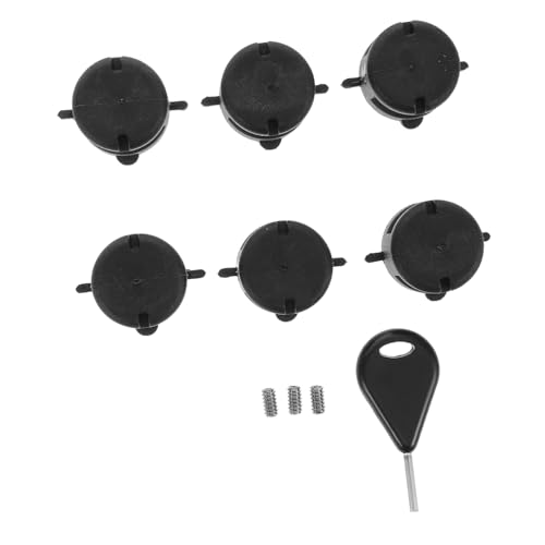 KOMBIUDA 1 Set Surfboard Rudder Accessories Tails Cup Fin Wrench and Screws for Use Sports Surfboard Fin Boxes Hardware