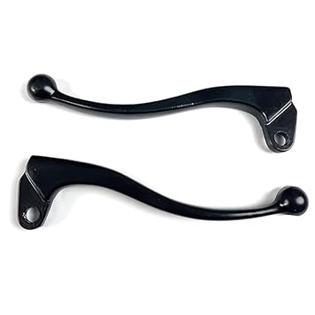 Bhagya Enterprises Clutch and Brake Lever Set Compatible with Yamaha YBX/Crux/Crux-R/Libero, Black, 2 Piece