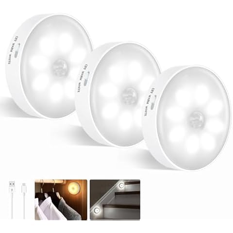 Motion Sensor LED Night Lights 3 Pack Cover