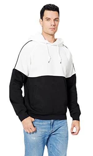 Hombres Sudaderas Otoño Invierno Tops Manga Larga Sudaderas Casual Chamarras Y106, Negro 1 Cover
