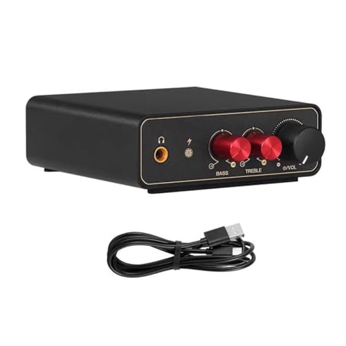 Mini formato e facile da usare: design compatto, guscio interamente in alluminio e terminali PCB e placcati in possono isolare al i segnali di interferenza esterna per garantire una trasmissione perdite; Voltaggio in ingresso USB 5V, può anche essere alimentato da computer o power bank, da usare ovunque in casa.