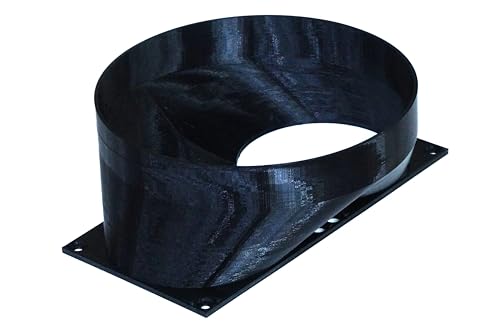 Image of Vaali 240mm to 8 Inch Heat and Noise Management Fan Shroud for ASIC Miner Fan Duct Hose Adapter Compatible with Antminer S19 T19 S17 T17