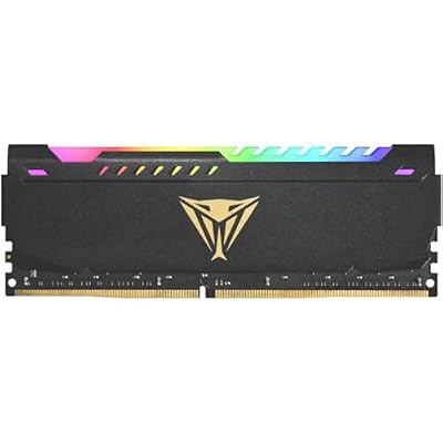 Patriot Memory Viper Elite DDR4 3600 MHz 64GB (2x32Go) C18 Kit de Mémoire Haute Performance Eclairage LED RGB - Noir