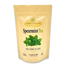 Palm Beach Medicinal Herbs - Spearmint Tea - Pure Herbal Tea Series, 30ct