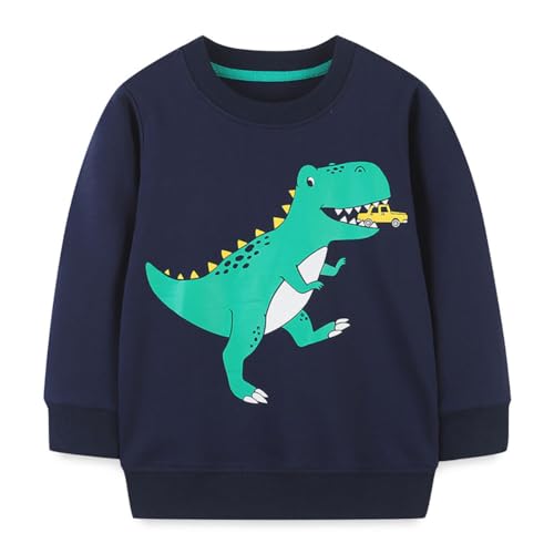Boys Sweatshirts Long Sleeve Sweatshirts T-shirts Crew Neck Cotton Casual Sweatshirts Cartoon Tops for Boys-50