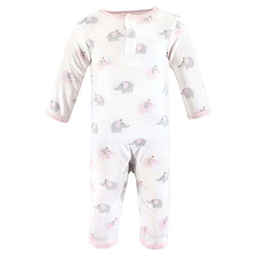 Image of Hudson Baby Baby Cotton Union Suit, 3 Pack