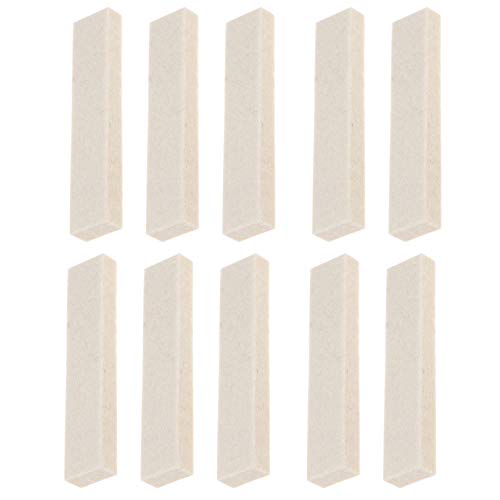 Moovul 10pcs Wool Felt Brake Pads