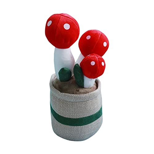 Peluche de hongo para decorar la cama y descansar en el sofá 2