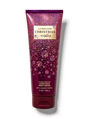 Bath and Body Works A Thousand Christmas Wishes Body Cream 8 Ounce Limited Editon Winter 2020