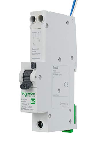 Evita cortocircuitos con el interruptor diferencial Schneider Electric Easy9 1P+N 10A B 2