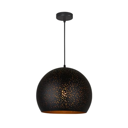 Lustre marocain de haute précision en fer forgé gravé luminaire de prestige 15 cm
