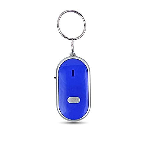 Preisvergleich Produktbild Dioche Schlüsselfinder, Key Finder, Abs Material Whistle Trigger Sprachalarm Schlüsselverlust, Geldbörse, Kind, Pet Tracker(Blau)