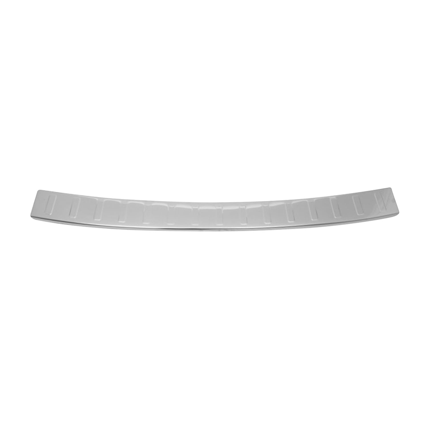OMAC Protezione Soglia Baule Protezione Paraurti compatibile con VW T7 Multivan 2021-2026 Cromato Acciaio Inox Argento