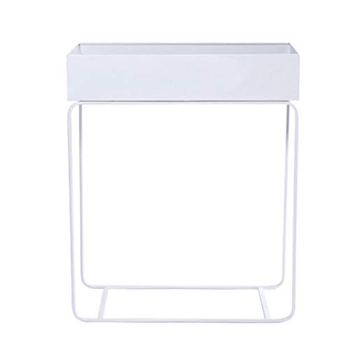 Fashion Creative Wrought Iron Flower Stand Plant Display Stand Indoor And Outdoor Decorative Frame White