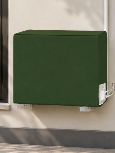 Image of AC Cover Outdoor Unit for 1.5 ton Military Green Color, AC Cover Dimensions - Outdoor Unit DxWxH in CM 36x89x71
