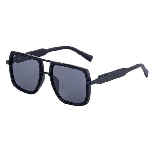 Lunettes de soleil de luxe pour hommes et femmes aux finitions vintage punk