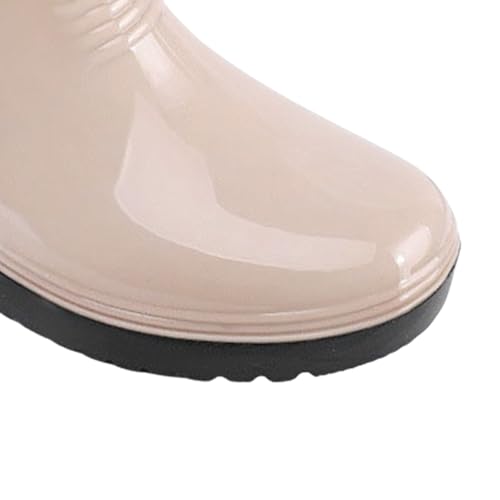 Bottes de pluie confortables et légères au design Chelsea élégant