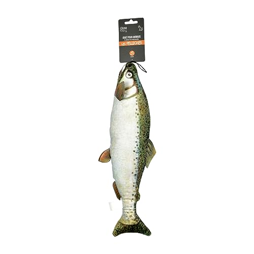 SONDEY Soft Toy Fish Polyester Sound 41 x 8 cm Grey, multicoloured - Image 2