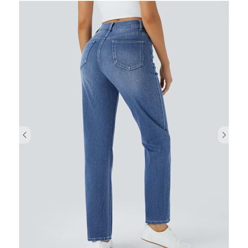 Pantalon de yoga classique style jean bootcut croisé sans compression - 3
