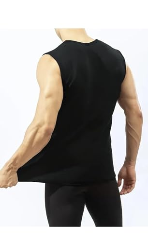 Perfect for Layering: Can be Worn Under Jackets or as a standalone top. Durable & Easy Care: Machine Washable and retains its Shape afte (in, Numeric, 42, Plus) Black - Image 3 thumbnail