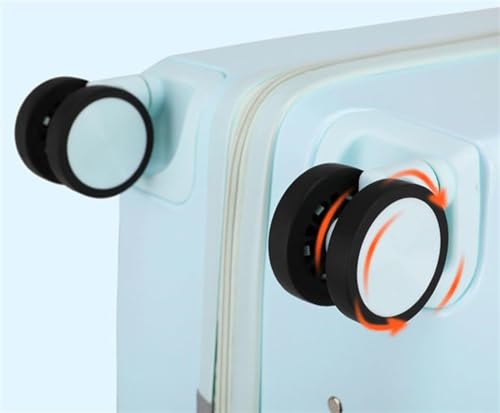 ANIIC Luggage Suitcases With Wheels Luggage With Spinner Wheels,Rolling Suitcase ABS Combination Lock Lightweight Luggage Suitcase Spinner Luggages (Color : B, Size : 26 in)3