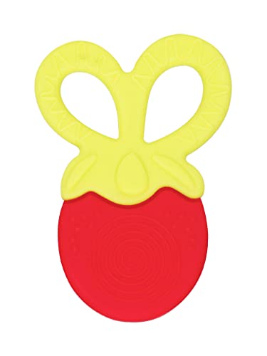 Image of Mee Mee Multi-Textured Soft Silicone Teether (Multi-Red)