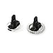 BSSTORE Kit 2 agitadores batidores - Compatible Breakfast Station 1344 Ariete Montalatte, Espuma, Moka - AT6066023200