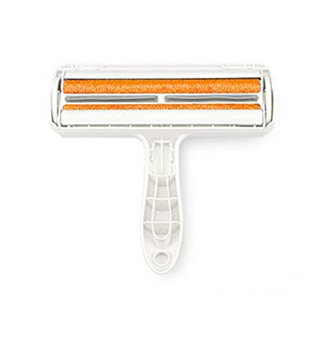 FURASTY Rouleau à Cheveux Collant 2-Way Pet Cheveux Remover Roller Rouleau de Chat de Chien de Meuble Auto-nettoyant pour Animaux de Compagnie Demimateur de Cheveux Rouleau à Peluches réutilisable