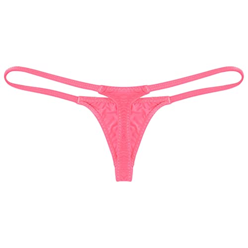 Men's Mesh Sheer Micro Thong T-Back Tangas G-String Jockstrap Bikini Briefs Underwea4