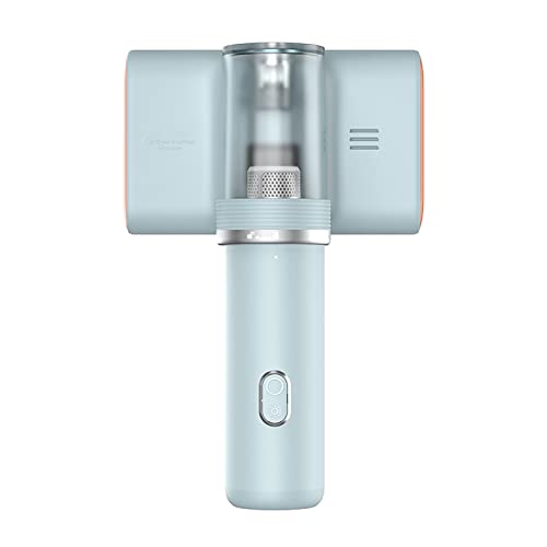 PAHION sans Fil Aspirateur À Main 14 Kpa UV Aspirateur Anti-acariens avec Filtration HEPA Aspirateur Portable Nettoyage en Profondeur 99,9% des Acariens pour Matelas, Oreillers, Canapés, Tapis
