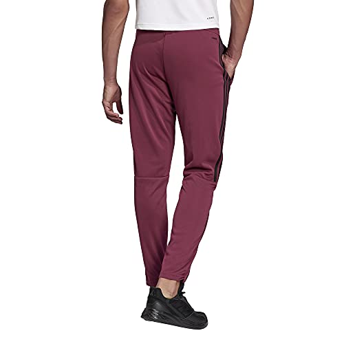 adidas Calça masculina Aeroready Sereno Regular Slim Corte afunilado 3 Listras