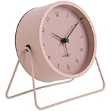 Karlsson [DL] Alarm Clock Stark Iron matt Faded pink -