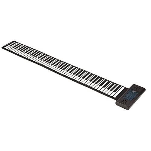 VBESTLIFE Piano électrique numérique à enroulement à la Main, 88 Touches Roll Out Piano, Piano Rechargeable Pliable… - Les Beatles, Paul McCartney, John Lennon, RIngo Starr, George Harrison VBESTLIFE Piano électrique numérique à enroulement à la Main, 88 Touches Roll Out Piano, Piano Rechargeable Pliable…