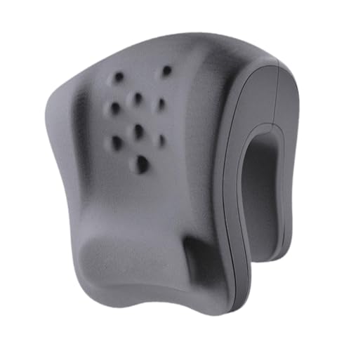 Image of ATORSE Headrest Office Chair Neck Pillow Neck Support Cushion for Most Office Chair Light Gray