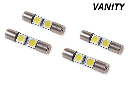 Diode Dynamics Vanity Light Leds Compatible With Toyota Tacoma 2005-2023 (Four), 28Mm Fuse Smf1 Amber #TOP4