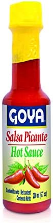 Goya Salsa Picante 200 ml, Auténtica Salsa de Ají Habanero Rojo, ...
