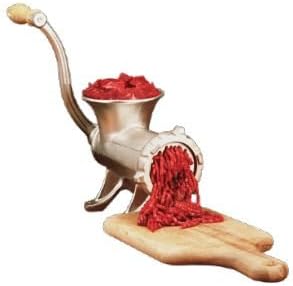 Deluxe H/D Manual Tinned Meat Grinder CLAMP ON w/Deluxe Accs Kit (#10)
