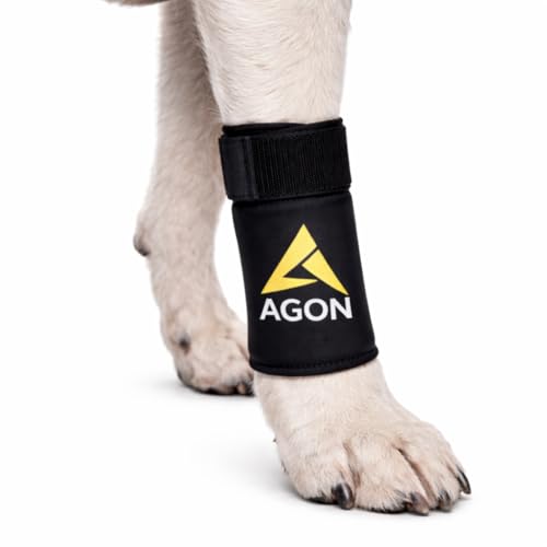 Agon® Dog Canine Front Leg Brace Paw Compression Wraps with Protects...