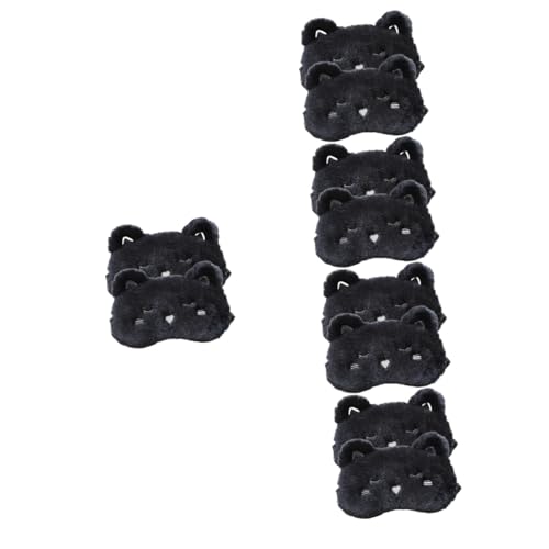 Cache-œil domestique pour le sommeil des enfants : FOMIYES lot de 10 masques de nuit doux
