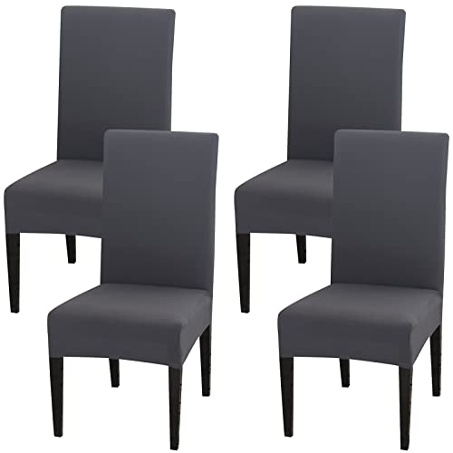 Jusmate Dining Chair Covers, Parsons Chair Slipcovers Set of 4