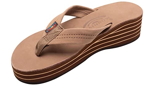 Rainbow Sandals Women's Six Layer Classic Wedge Sandal 1