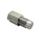 MSJFUBANGBM FUBANGBM Eliminator Auto Werkzeugteile Mini Auto Edelstahl-Maschinen-Licht O2 Sensor Adapter Katalysator Universal-Zubehör Einfache Installation