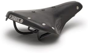 Brooks England B17, Short-Nose Iconic Handmade Leather Bike Saddle, Black, Short
