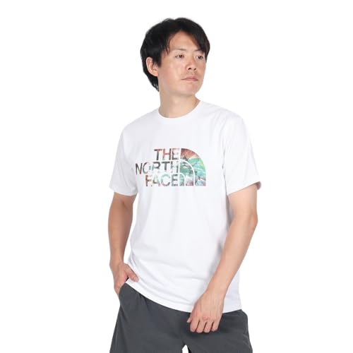 THE NORTH FACE(ザノースフェイス) 半袖 カットソー Tシャツ S/S Digital Logo Tee ホワイト XL