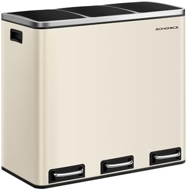 VidaXL Cestino Estraibile Per Mobile Cucina Chiusura Ammortizzata 48 L 83377312 - Foto 9