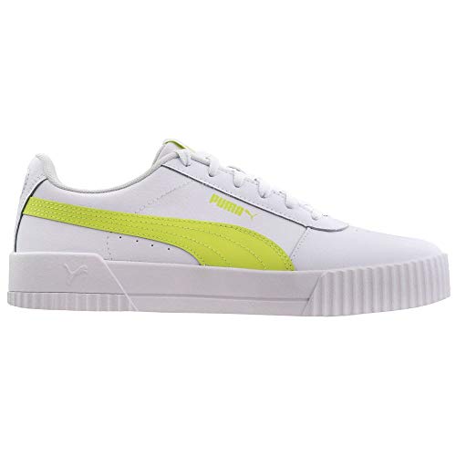 Image of Puma Carina 2.0 Synthetic Leather Lace Up Women's Sneakers